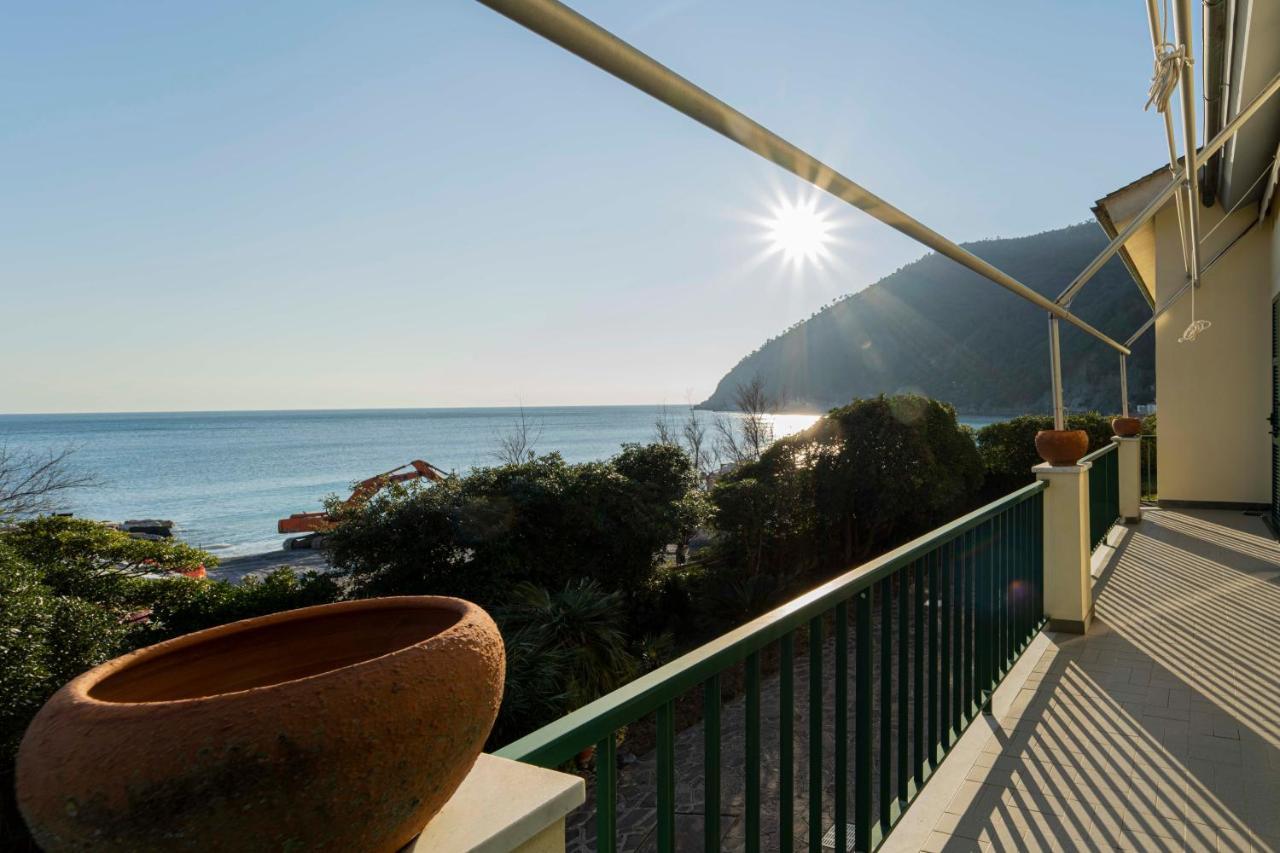 111 - Casa La Secca Vista Mare, 100Metri Dalla Spiaggia E Mare Moneglia Exterior photo